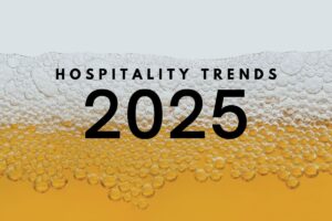 A blog banner for Hospitality Trends 2025 by Luxe Hospitality Group