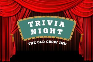 A blog banner about Trivia Nights at The Old Crow Inn pub in Newton-Le-Willows