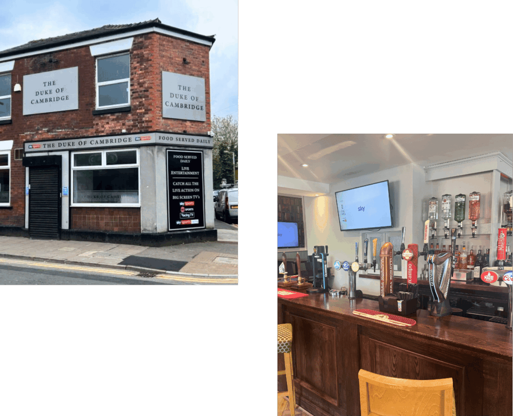 Luxe Hospitality Group venues, The Duke of Cambridge, St Helens