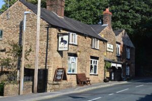An exterior shot of The Black Horse Pub in Chorley, managed by Luxe Hospitality Group